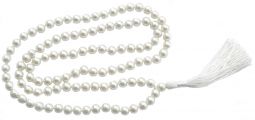 Glass Pearl Japa Beads 8mm